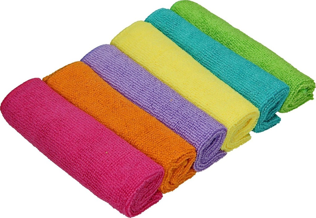 STARBRIGHT MICROVEZEL DOEK 32X32CM 220GR/M² 6ST