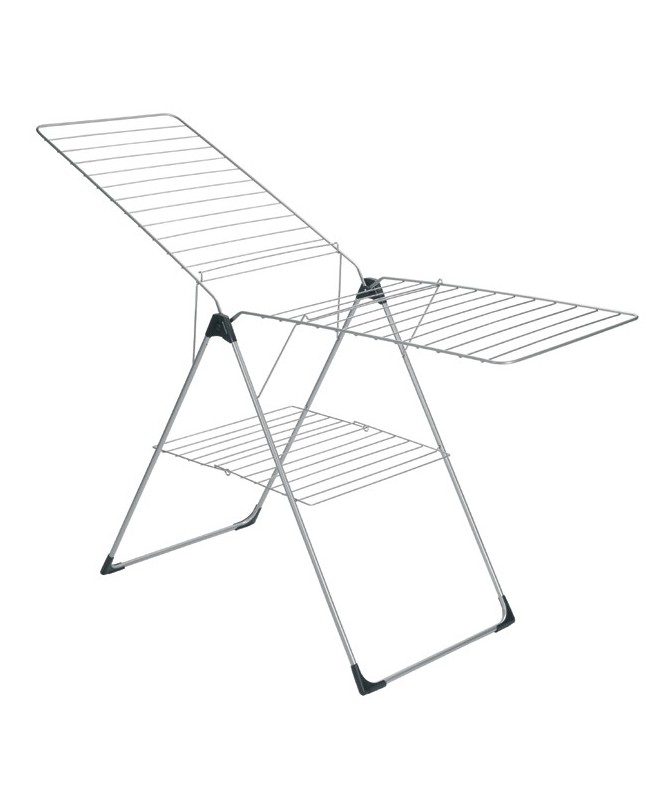 BRABANTIA DROOGREK T-MODEL 20M METALLIC GREY