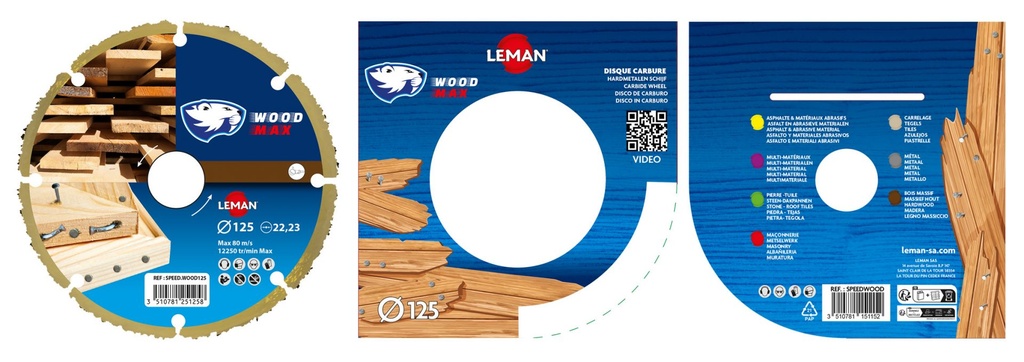 [SPEED.WOOD125] SPEEDWOOD DIA125