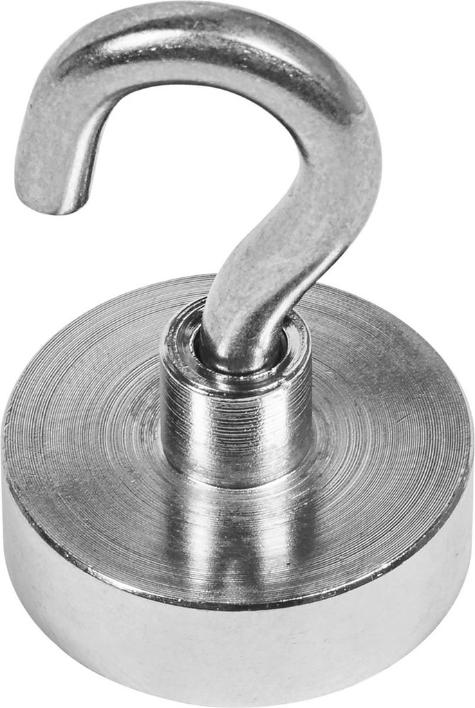 Magneet Neodym Haak Ø25mm 21Kg