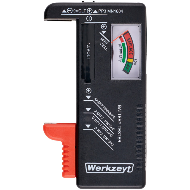 BATTERIJTESTER AAA-AA-9V