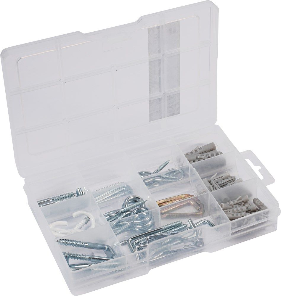 Assortiment Schroefhaak-Plug 78-Delig