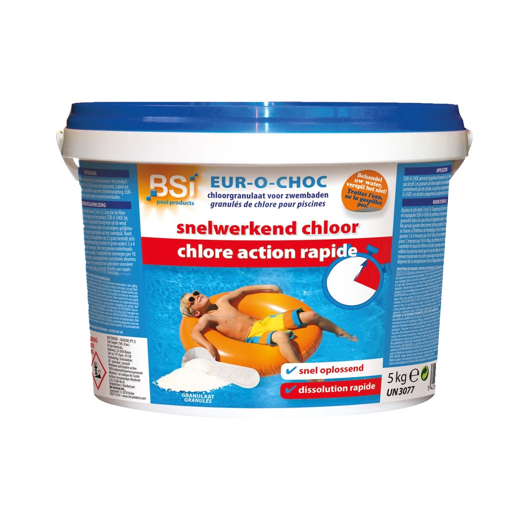 BSI Snelwerkende Chloor 5kg