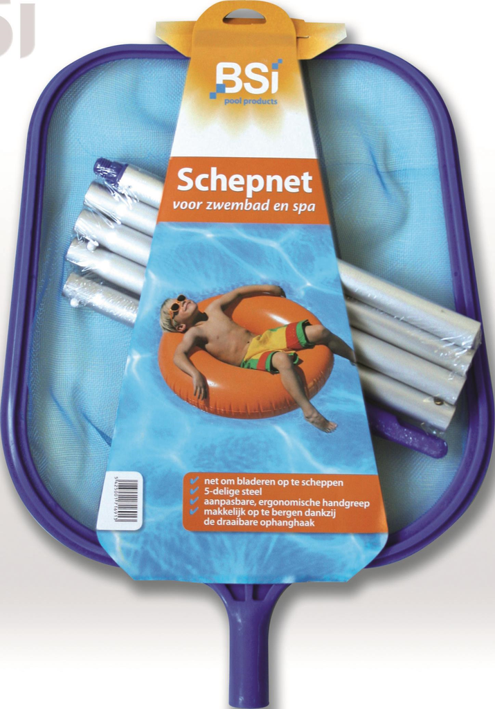 [6913] BSI Schepnet met Steel 140cm