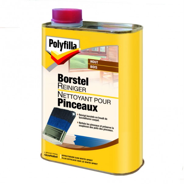POLYFILLA BORSTELREINIGER 500ML