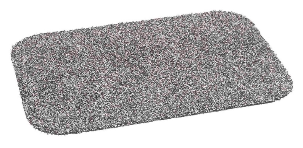 Ledent Mat Katoen Vuilvreter 40x60cm Grijs