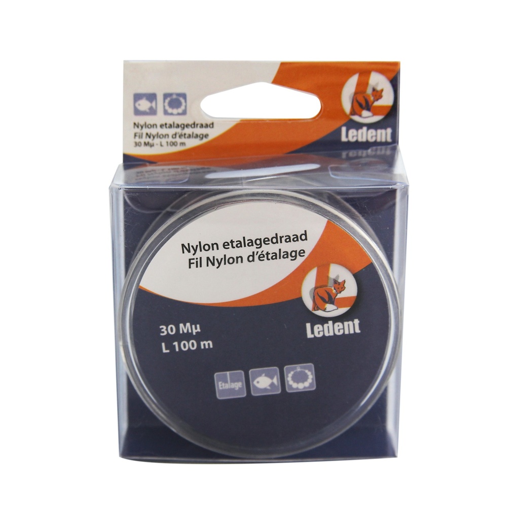 Etalagedraad Nylon 30MU 100m