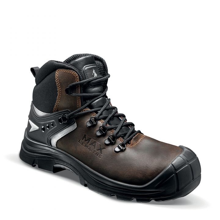 WERKSCHOENEN MAX HIGH UK BRUIN 2.0 S3 Maat 44