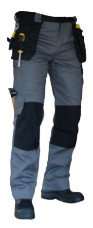 WERKBROEK NEBRASKA GRIJS 54