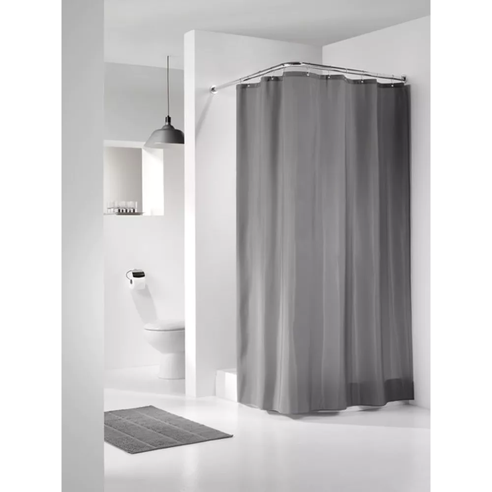 Sealskin Madeira Douchegordijn Grijs 240 x 200cm