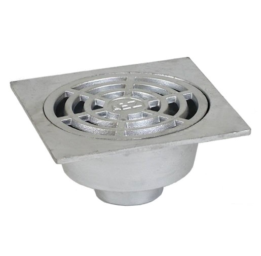 KLOKROOSTER 20X20  ALUMINIUM