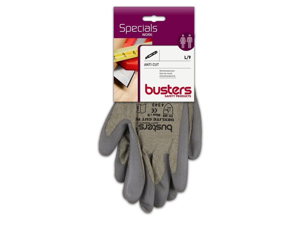 Handschoenen Anti-Cut PU Maat 9