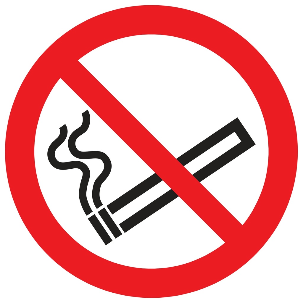 [1270180800] Pickup Pictogram Verboden te Roken ø18cm