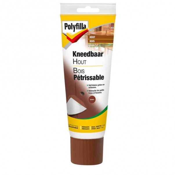 POLYFILLA KNEEDBAAR HOUT MERANTI  330GR