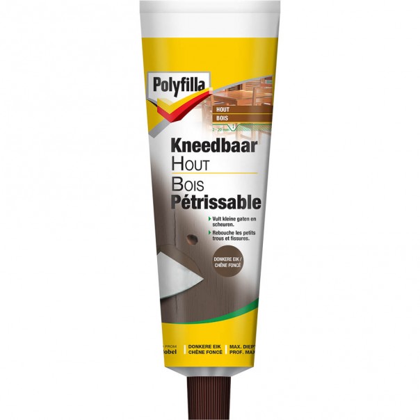 POLYFILLA KNEEDBAAR HOUT DONKERE EIK   75GR