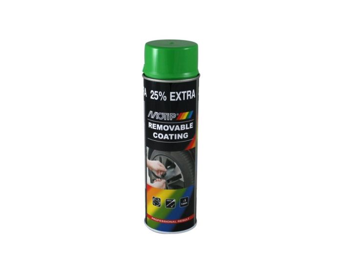 Motip Removable Coating Sprayplast Groen 500ml