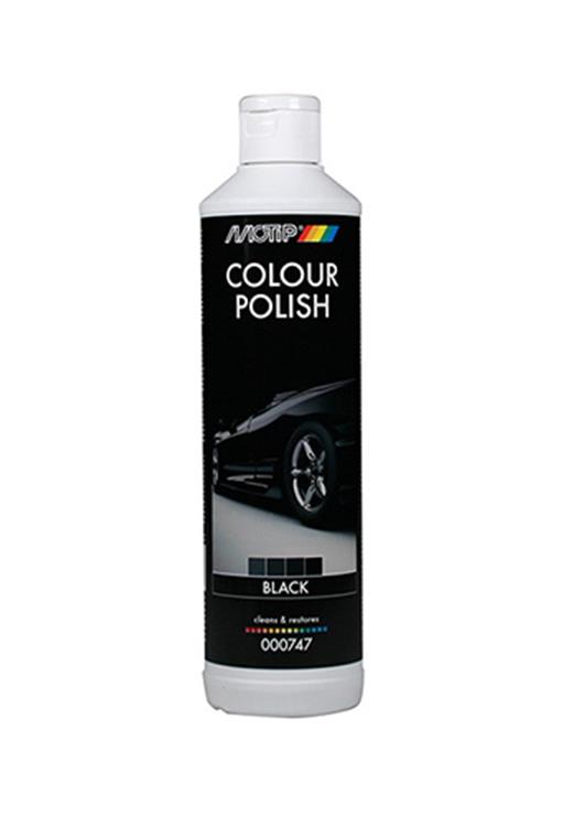 MOTIP COLOUR POLISH BLACK 500ML