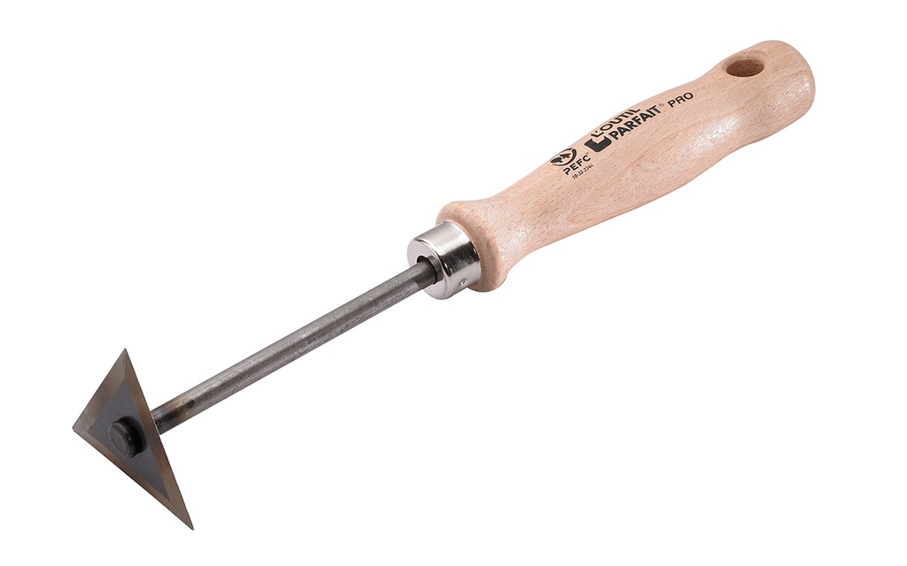 BOBRUSH VERFKRABBER DRIEHOEKIG 60MM