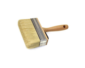 BOBRUSH BLOKBORSTEL LATEX BLOND 3X7CM - HOUTEN STEEL