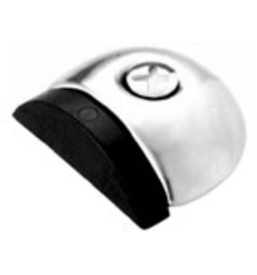 Deurstop Vloer Halve Maan Inox (RVS) 56x48x18mm
