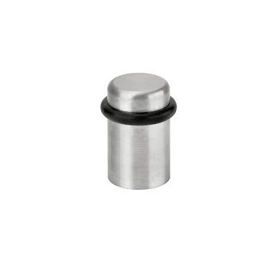 Deurstop Vloer Cilindrisch Inox (RVS) Ø30x30mm