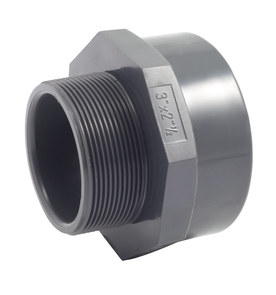 PVC ASTORE VERLOOPMOF 1"M x 5/4"F