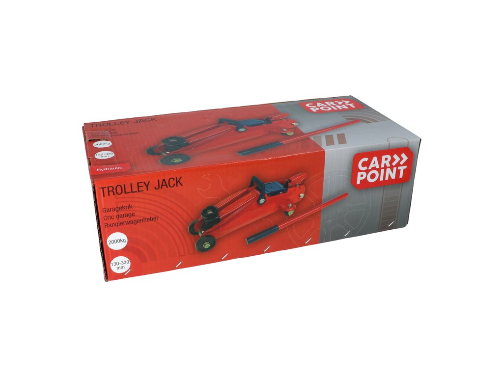 Carpoint Verrijdbare Garagekrik 2.000KG