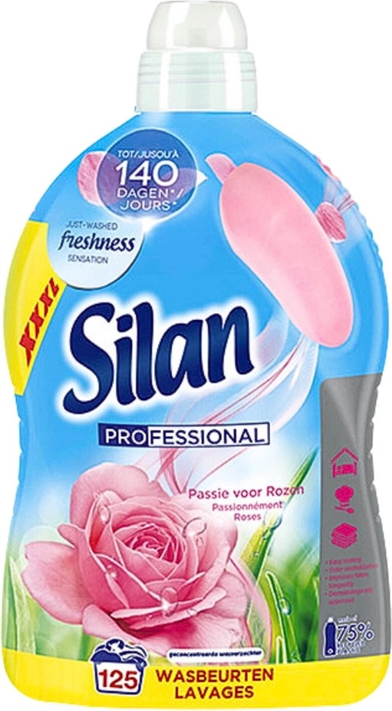 Silan Wasverzachter 2,75L/125sc Professional Passie voor Rozen