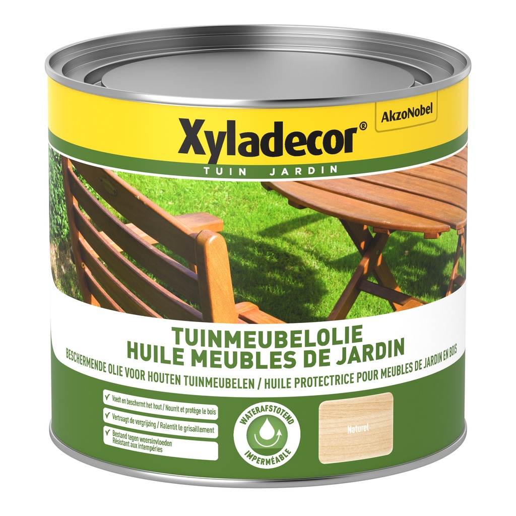 Xyladecor Tuinmeubelolie Naturel 500ML