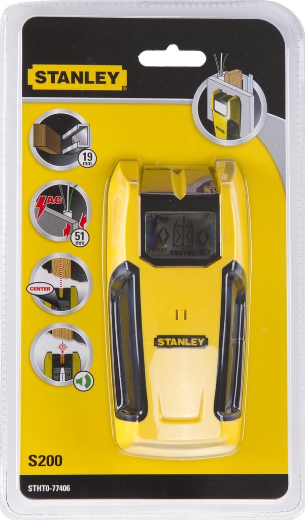 MATERIAAL DETECTOR S200 STANLEY