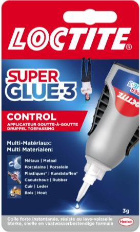 Loctite secondenlijm Control 'Super Glue-3' 3gr
