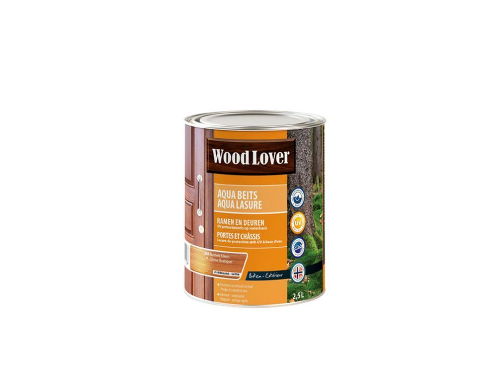 [T558] WOODLOVER AQUA BEITS 688 RUSTIEK EIKEN 2,5L