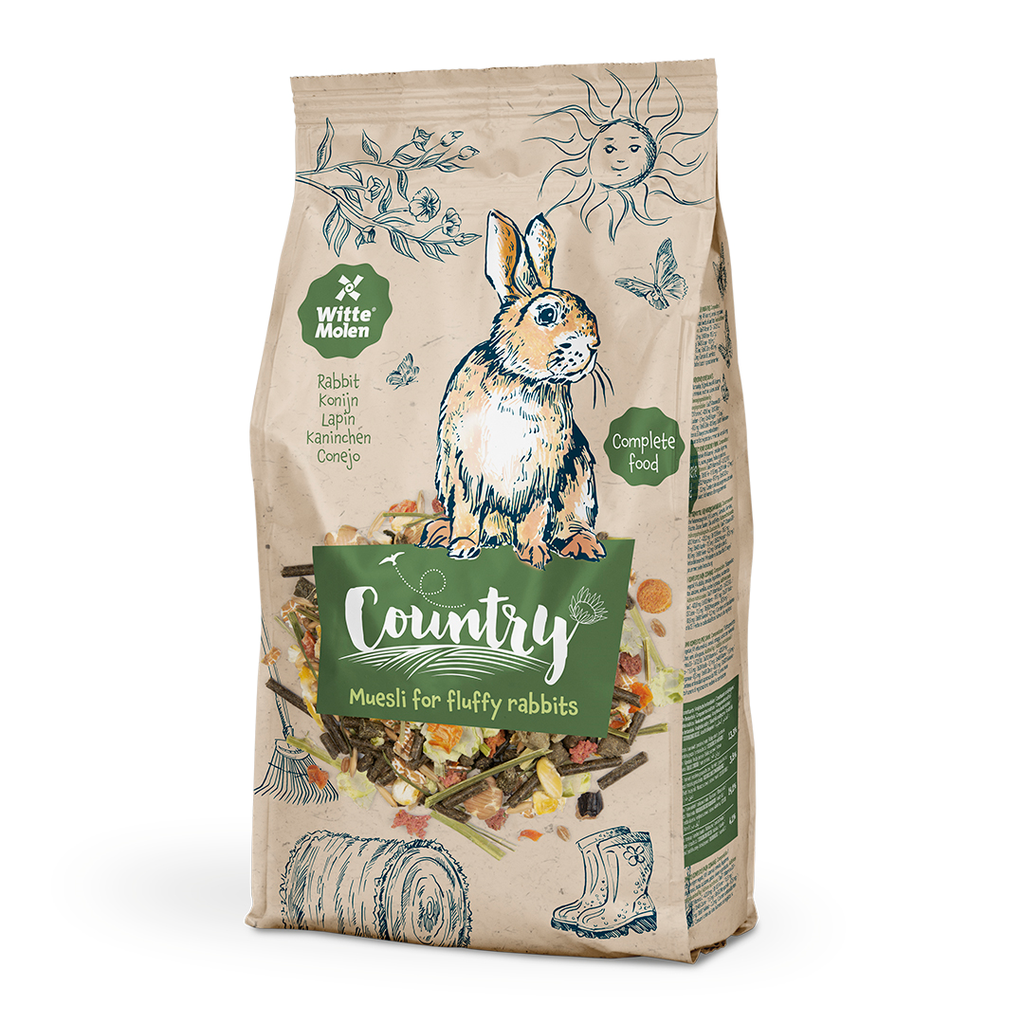 [652716] Witte Molen Country konijn 800gr