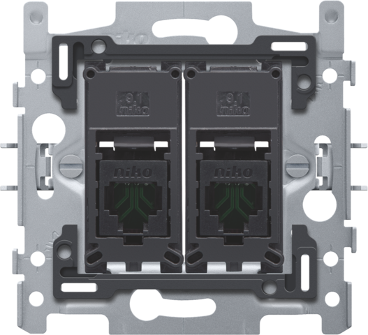 NIKO 2 RJ45-aansluitingen UTP 170-66152