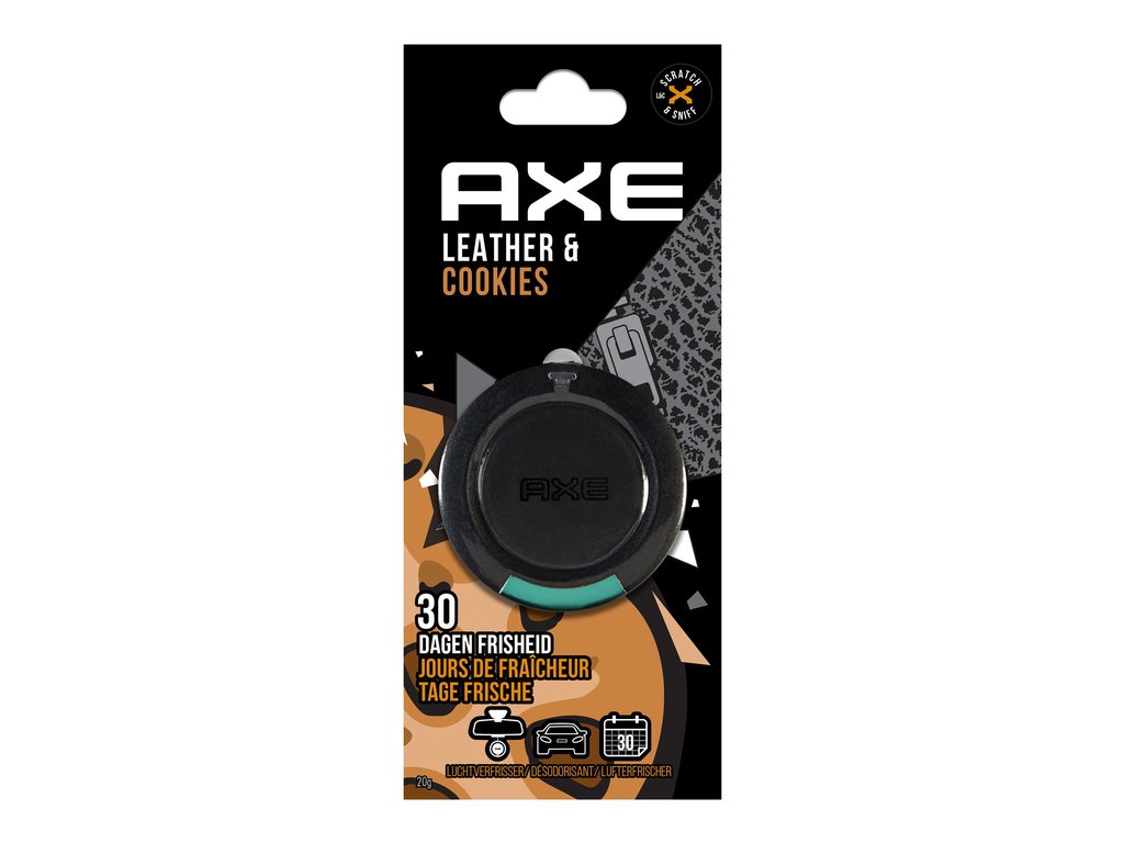 AXE 3D Luchtverfrisser Leather + Cookies