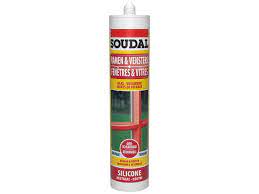 SOUDAL SILICONE RAMEN&VENSTERS TRANSPARANT 300ML