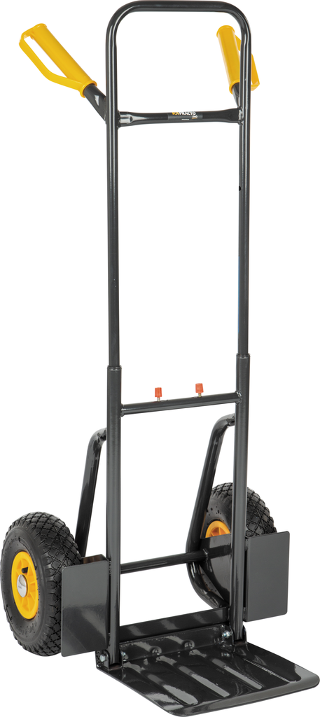 [TR217] STEEKWAGEN STAAL GRIJS INKLAPBAAR 150KG
