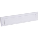 ELLEN Brievenbus Tochtwering met Klep Wit 82x340 mm