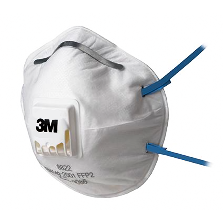 3M STOFMASKER 8822C3N FFP2 3 ST