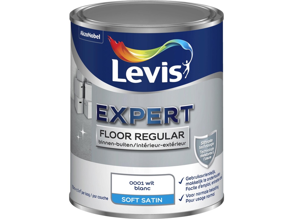 Levis Expert Floor Regular 0001 750ml wit