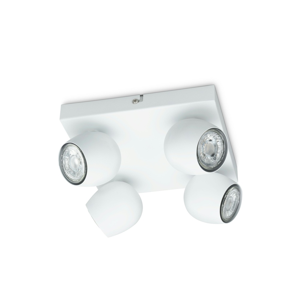 [367201111] Prolight LED Spot Bola 4X3W Wit