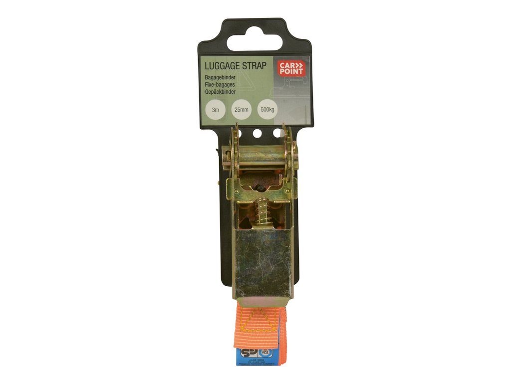 Carpoint Spanband met Ratel 3 Meter