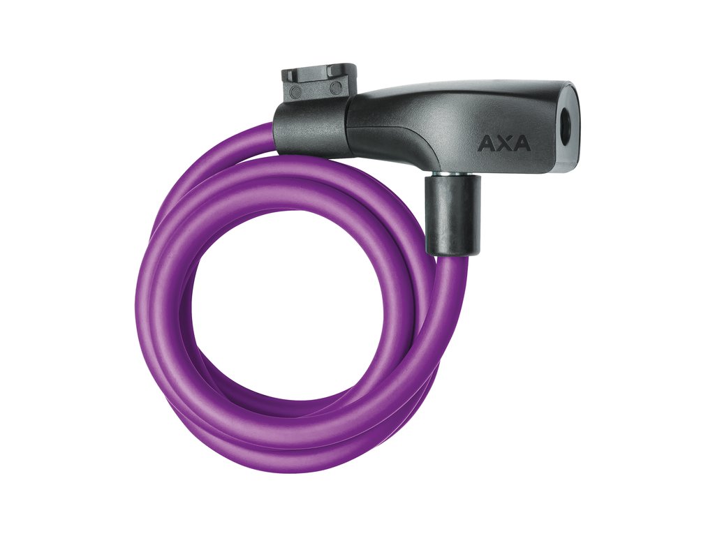 AXA KABELSLOT RESOLUTE 8MM 120CM PURPLE