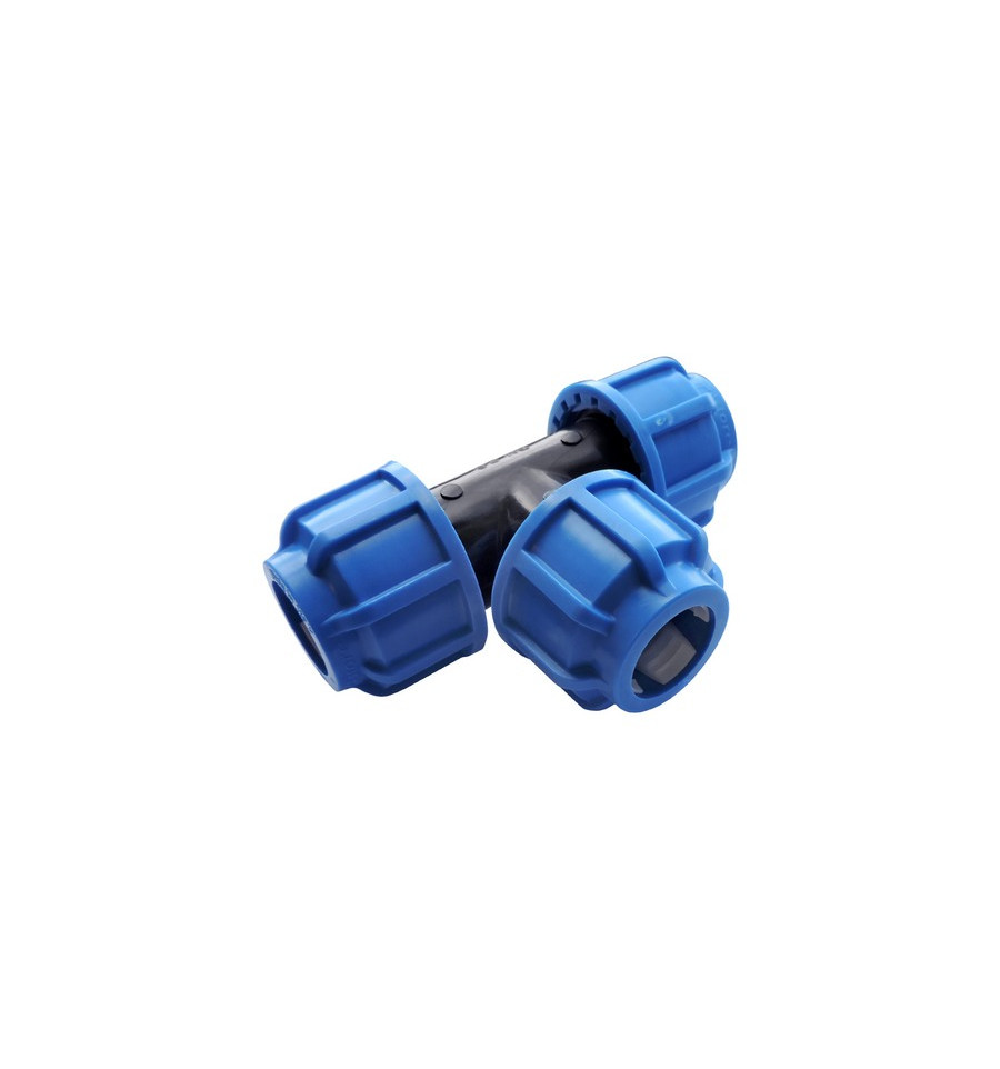 SNELFITTING T VOOR PE-DARM  Ø32 X Ø32 X Ø32