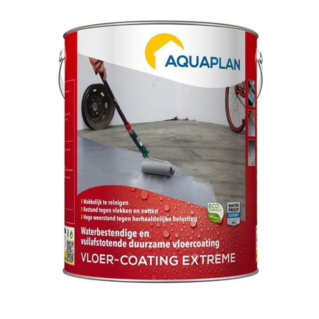 AQUAPLAN Vloer-Coating Extreme 5 L Grijs