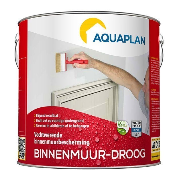 AQUAPLAN Binnenmuur-Droog 2,5 L