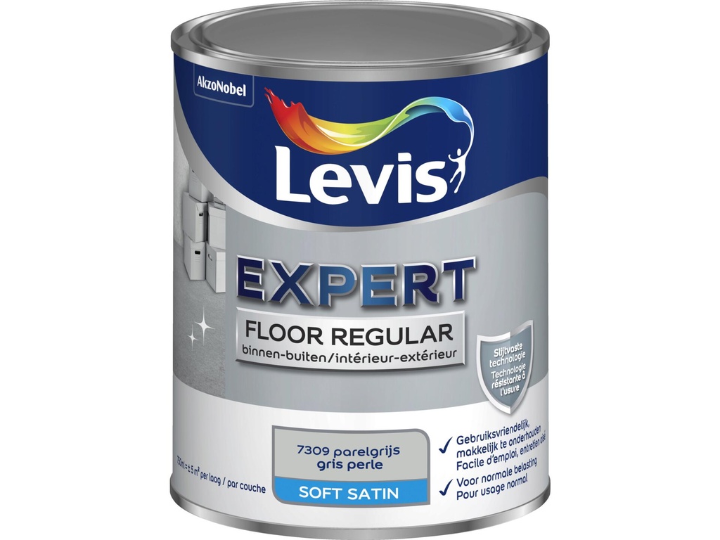 Levis Expert Floor Regular 7430 750ml parelgrijs