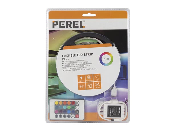 LED-STRIP 90 LEDS 3M RGB + VOEDING EN CONTROLLER