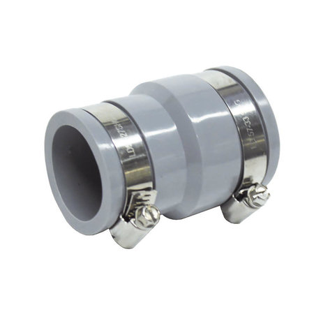Sanitair Verloopstuk Rubber Ø50/40mm - 42/30mm Grijs