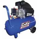 CRIKO COMPRESSOR 50L + OPROLLER MET SLANG 8m